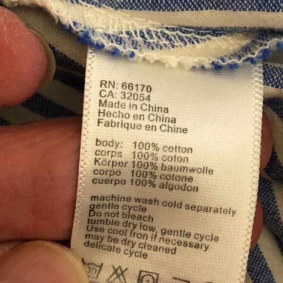 LILIS CLOSET Anthropologie Striped Blouse - Picture 9 of 10